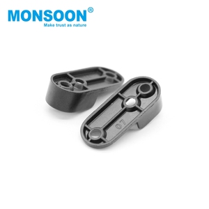 Support de Tringle de Penderie Ovale en Fer 16/19/25/50mm pour Vêtements Suspendus, Support d'Extrémité de Tube de Penderie - Product Image 2