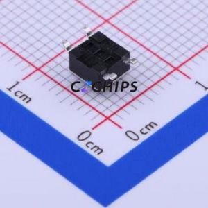 TSA453G38-250 Tactile Switch SMD-4P,4.5x4.5mm Switch Single Pole Single Throw Round Button 2.5N Vertical Mount - Product Image 2