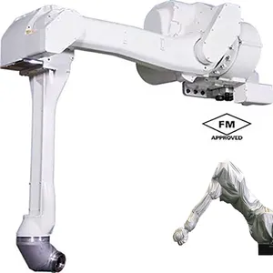 Brazo robótico Kawasaki de flexibilidad automática KJ264 Longitud del brazo 2640MM está equipado con cubierta protectora para aplicación de pulverización