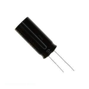 ตัวแทนจำหน่ายอย่างเป็นทางการ ตัวเก็บประจุแบบ Through Hole 330 uF UKZ2A331MHM CAP ALUM 330UF 20% 100V RADIAL - Product Image 1