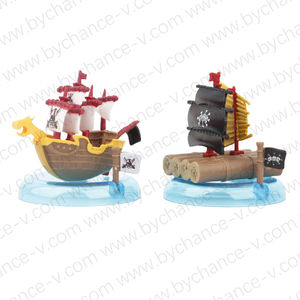Modelo de Plástico de Barco Pirata de <span class=keywords><strong>Anime</strong></span> Japonés Icónico, Juguete Cápsula en Oferta para Máquinas Gashapon, Venta al por Mayor - Product Image 6
