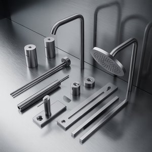 OEM Excellente vente en gros Nouveau design Laiton moderne Quincaillerie pour portes de douche Poignées et boutons de meubles de haute qualité - Product Image 3
