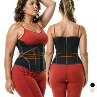Faja Corsé Reductora de Cintura para Mujer, de Látex, con Soporte de Busto, Espalda en U, Moldeadora de Abdomen y Cintura Alta, para un Vientre Plano y Adelgazante