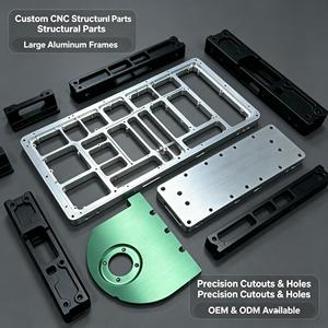 Accessoires métalliques usinés pour robots d'ingénierie mécanique en aluminium - Product Image 2