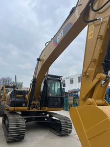 Excavadora de cadenas usada CAT 320D en buen estado de funcionamiento, maquinaria de excavación hidráulica de clase 20 toneladas - Product Image 1