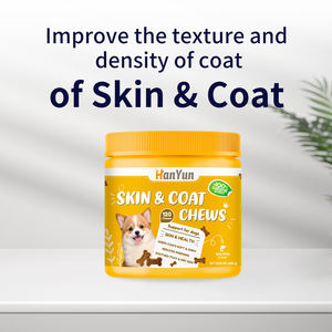 Hanyun Omega 3 mastica morbida per cani integratore di pelle e mantello per cani-integratore di nutrizione vitaminica per cani - Product Image 6