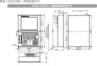 Controlador CNC de fresadora CNC GSK 218MC/GSK 208D/GSK 990MC Guangzhou