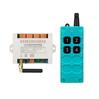 Lève-personne hydraulique industriel étanche en plastique avec télécommande sans fil 420-450 MHz AC/DC 12V/24V, portée de contrôle 200 m