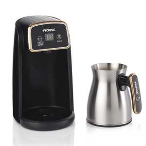 AKANE <span class=keywords><strong>Cafetière</strong></span> <span class=keywords><strong>turque</strong></span> 300ml 600W, fonctionnement en un clic, machine à café, eau et lait, chauffe-eau numérique A.82702 - Product Image 4