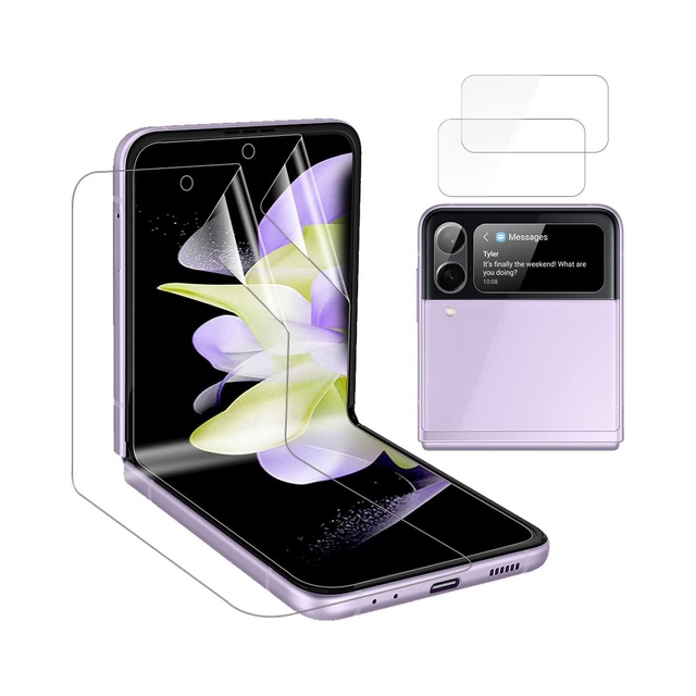 Matte Hydrogel Anti-fingerprint Cut Film Sumsang Galaxy Zflip 6 5 4 3 Foldable Screen Protector for Mobile Phone Repair Shop