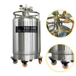 100L YDZ pressure tank Dewar bottle/low-temperature gas cylinder for liquid oxygen and nitrogen supply/liquid oxygen tank