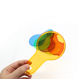 Bunte durchscheinende Misch linsen Primäres Lern werkzeug für Kinder Studien wissenschaft Frühes Schulbildung spielzeug - Product Image 5