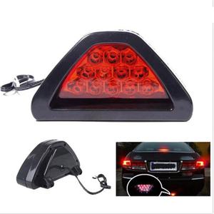 Freno auto di fabbrica LED luce pilota universale triangolo flash fit posteriore surround anti-collisione posteriore F1 da corsa - Product Image 5