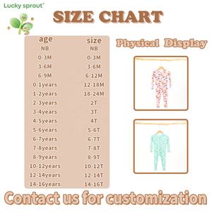 बांस पजामा के रहस्य बॉक्स को भेजने के लिए तैयार, यादृच्छिक शैली रोमांटिक बेबी बांस ज़िप्पी बॉडीसूट बब जम्पसूट - Product Image 5