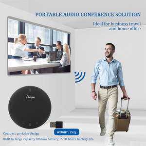 Cámara HD W26 PTZ, altavoz inalámbrico para <span class=keywords><strong>videoconferencia</strong></span>, TV, 1080P, 120 angular, Blueth, USB - Product Image 6