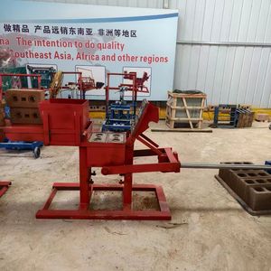 Fabrik Direkt verkauf Guter Preis Gesamt handbuch Ton schlamm Ineinandergreifende Ziegel herstellungs maschinen für den ländlichen Raum mit - Product Image 3