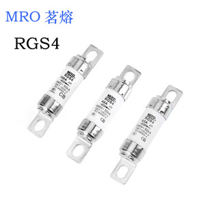 Fusible rapide Mro Rgs4 63A 890V 50KA avec élément fusible en argent et remplissage de sable de quartz pour une capacité de coupure élevée - Product Image 3