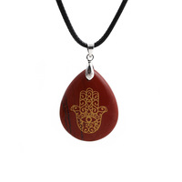 Cristaux naturels Pendentif en forme de coeur Pendentif femme Agate Collier Accessoires Pierres Précieuses Chandail Chaîne Jade Bouddha Pendentifs