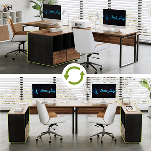 <span class=keywords><strong>Escritorio</strong></span> Moderno para Oficina y Hogar, <span class=keywords><strong>Escritorio</strong></span> de Computadora de Madera de Ingeniería, Muebles de Oficina Duraderos y Ecológicos - Product Image 6