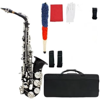 Vente en gros/OEM/prix d'usine Saxophone alto en nickel coloré en instrument de santé mi bémol avec finition laquée or et tête en laiton disponible en différentes couleurs