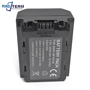 แบตเตอรี่กล้องลิเธียมแบบชาร์จได้ OEM/RingTeam 7.2V 2600mAh รุ่น NP-FZ100 สำหรับกล้อง <span class=keywords><strong>Sony</strong></span> <span class=keywords><strong>Alpha</strong></span> A19 <span class=keywords><strong>II</strong></span> ILCE 6600 6700 DSC-RX10M5 RX10 V - Product Image 2