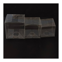 Boîte en PVC imprimée en plastique transparent personnalisée, emballage de présentation, boîtes en plastique PP PET pliantes