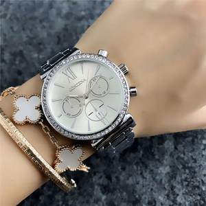 Reloj de moissanita para mujer, personalizado de fábrica, de alta calidad para reloj de lujo, esfera de 38 mm, acero inoxidable, resistente al agua, reloj de cuarzo - Product Image 6