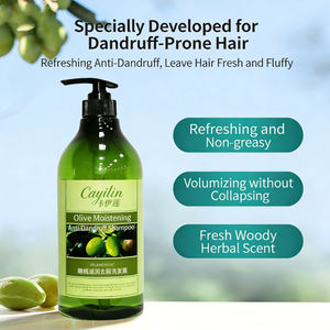 Shampooing à l'huile d'olive, contrôle du sébum, volumisant, antipelliculaire, parfum longue durée, ensemble gel douche et après-shampoing - Product Image 5