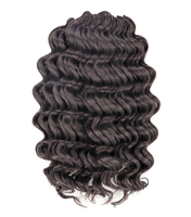 Nouvelle conception de cheveux au crochet Gogo Curls, cheveux à tresser au crochet Ocean Wave Big Deep Curl