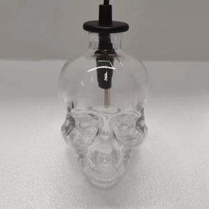 ऑनलाइन थोक रेट्रो सरल खोपड़ी दीवार प्रकाश के साथ प्लग अमेरिकी औद्योगिक ग्लास खोपड़ी दीवार लैंप के लिए दीपक - Product Image 6