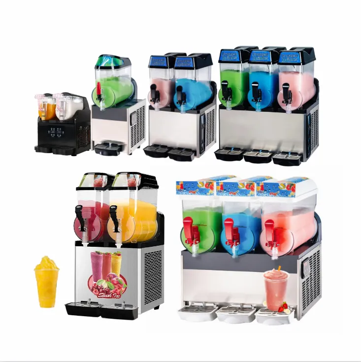 RM mini slushice maskinen fast quick frozen slash ice beverage slushee machine for drink comercial bar equipment cocktails maker