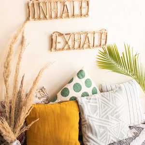 <span class=keywords><strong>Citazioni</strong></span> in vimini citazione appesa a parete naturale per feste di compleanno sala evento Design personalizzato su richiesta - Product Image 5