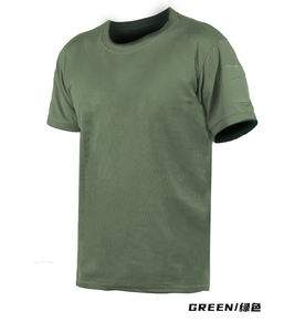 カスタマイズされた特殊部隊トレーニング制服ラウンドネックゆったり夏耐摩耗戦術的な制服半袖 - Product Image 2