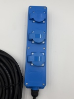 Verlängerungssteckdose mit CEE-Stecker