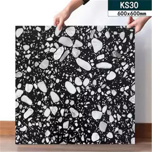 Revêtement de <span class=keywords><strong>sol</strong></span> en <span class=keywords><strong>vinyle</strong></span> auto-adhésif PVC moderne, imperméable, résistant à l'usure, antidérapant, <span class=keywords><strong>imitation</strong></span> <span class=keywords><strong>carrelage</strong></span> pour <span class=keywords><strong>cuisine</strong></span>, salon, mur - Product Image 1