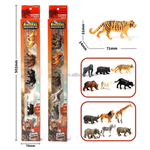 Ensemble de figurines d'animaux marins de style jurassique miniature, collection Montessori, PVC non toxique, 6 pièces, jouet d'anniversaire pour enfants, tout-petits - Product Image 4