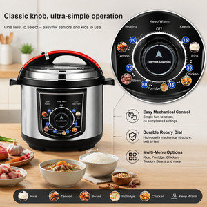 Olla a Presión Eléctrica Mecánica OEM ODM, <span class=keywords><strong>Precio</strong></span> de Fábrica al por Mayor, con Opciones de Logotipo y Empaque Personalizados - Product Image 2