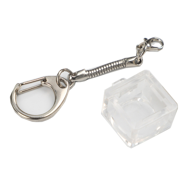 DIY Transparent Case Keycaps Mechanical Keyboard Single Key Tester Switch Keychain