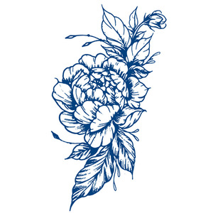 Factory Hotsell 6000 Wasserdicht Schweiß fest Temporär Langlebig <span class=keywords><strong>2</strong></span> Wochen Rosenblüten Semi Permanent Tattoo - Product Image 5