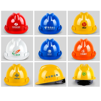 Casques de sécurité industriels pour chantier de construction, construction à nervures simples, casque rigide réglable pour les travailleurs