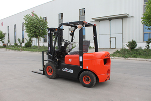 Carretilla elevadora Mitsubishi CPCD30 usada WECAN, capacidad 3T con fuente de alimentación manual, mástil de 3 etapas, nueva condición - Product Image 4