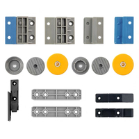 Joint de quincaillerie à boucle Support rapide Pousser sur les raccords de meubles en plastique Clips de panneau Secret-Fix Multi-Clip Plaque de connexion en bois