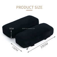 Coussin d'accoudoir extra épais en mousse à mémoire de forme, coussin de chaise universel, soutien confortable pour le bureau, les jeux, les meubles de maison