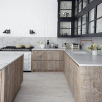 DAIYA – armoire de cuisine suspendue au design moderne et bleu