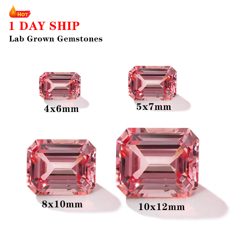 Padparadscha มรกตตัด