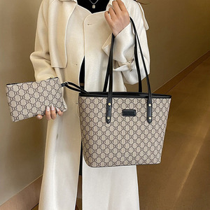 Venta al por Mayor Directa de Fábrica, Bolsos de Gran Capacidad para Mujer, Bolso de Hombro de Cuero para Mujer, Bolso Tote con Estampado de Moda - Product Image 5