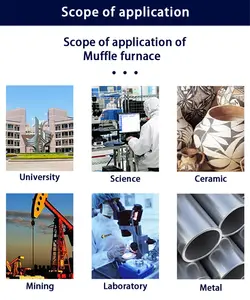 Termo scientifico ad alta temperatura resistenza elettrica forno a muffola