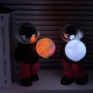 Haut-parleur Bluetooth Ciel Étoilé Rêveur Lampe Planète Cadeau Créatif de Bureau Lampe Astronaute Subwoofer Petit Haut-parleur - Product Image 3