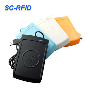 قارئ بطاقات USB متعدد الألوان مع واجهة RFID، توصيل سريع، تردد 125 كيلوهرتز للقرب و13.56 ميجاهرتز، مصنوع من البلاستيك ABS، أبعاد 105*70*10 ملم - Product Image 6