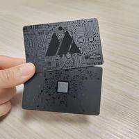 Gran oferta, programa Social de PVC personalizado, tarjeta de visita NFC con punto UV y código QR único, hoja de oro, hoja de plata, tarjeta negra